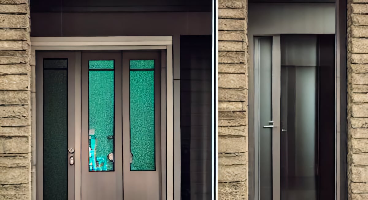 Privacy film has become a popular option for doors