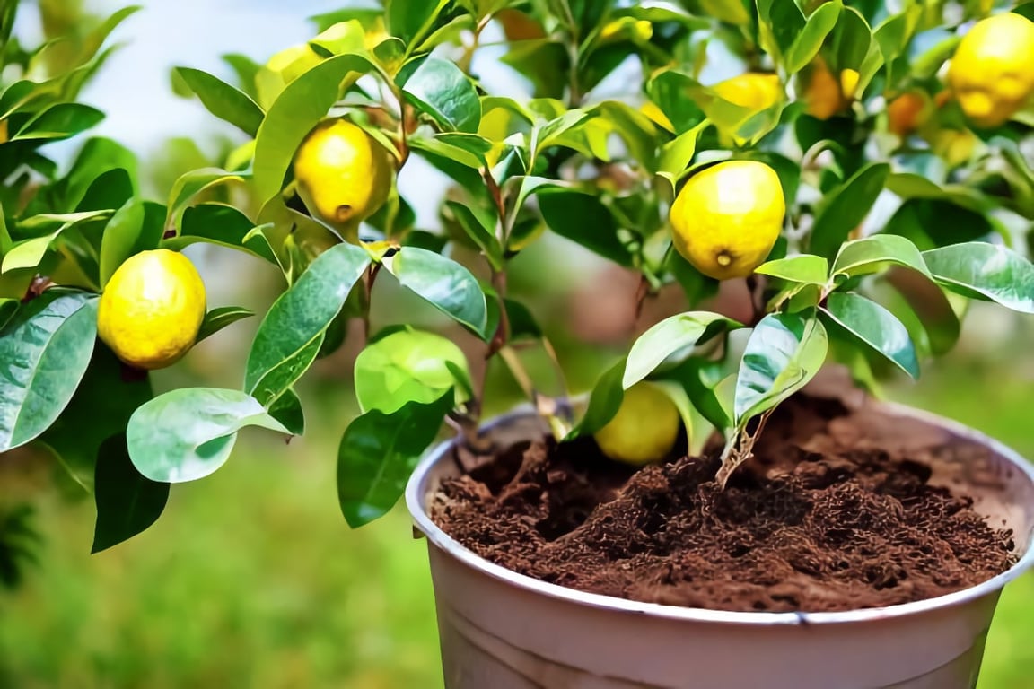 Planting lemon trees
