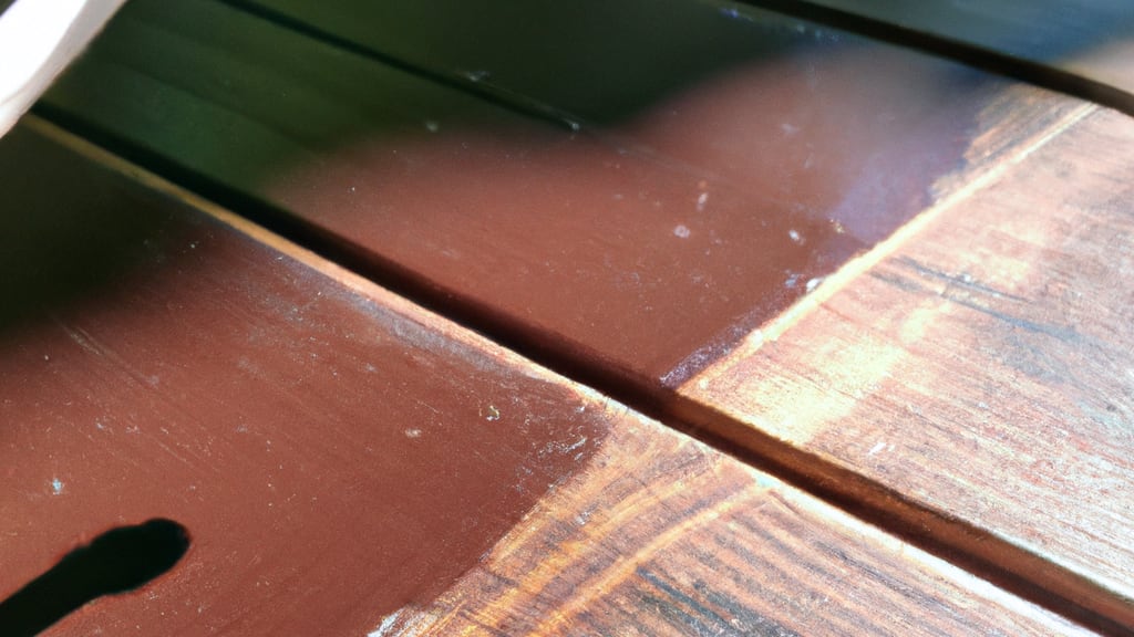 How to stain an old deck