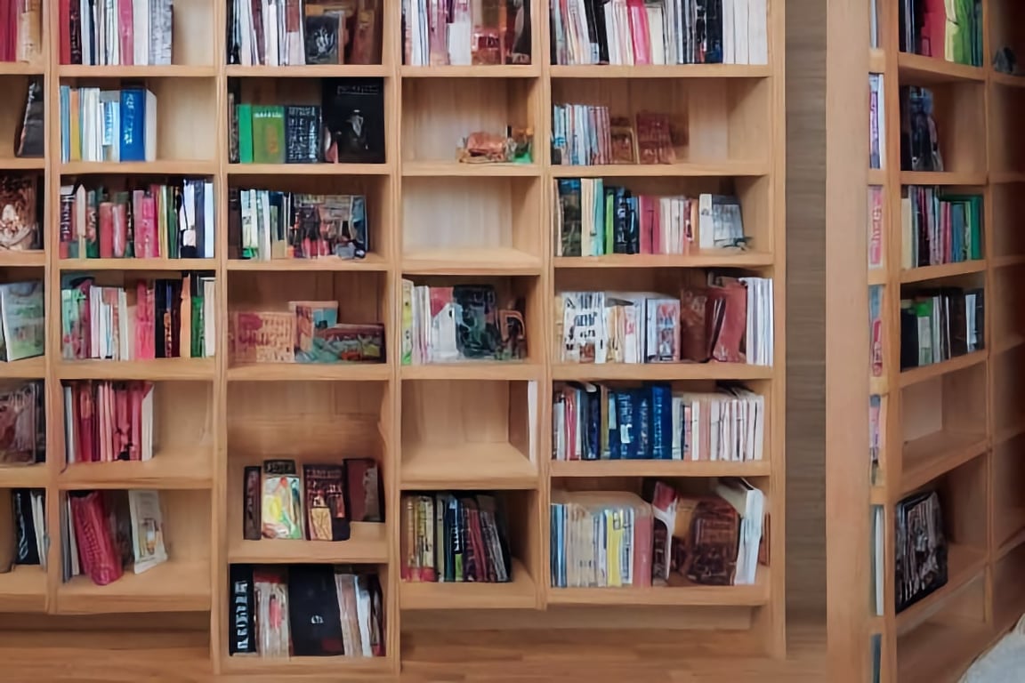 Maple Bookshelf