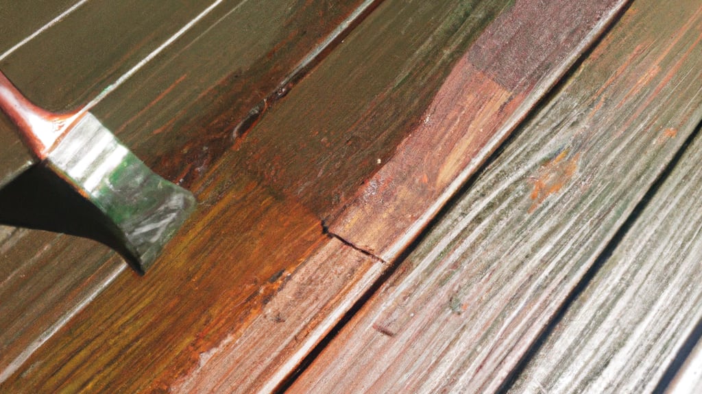 Tools to stain your deck