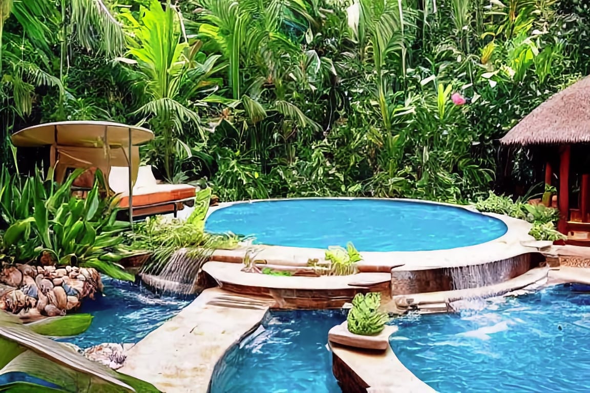 Tips for backyard tropical pool landscaping