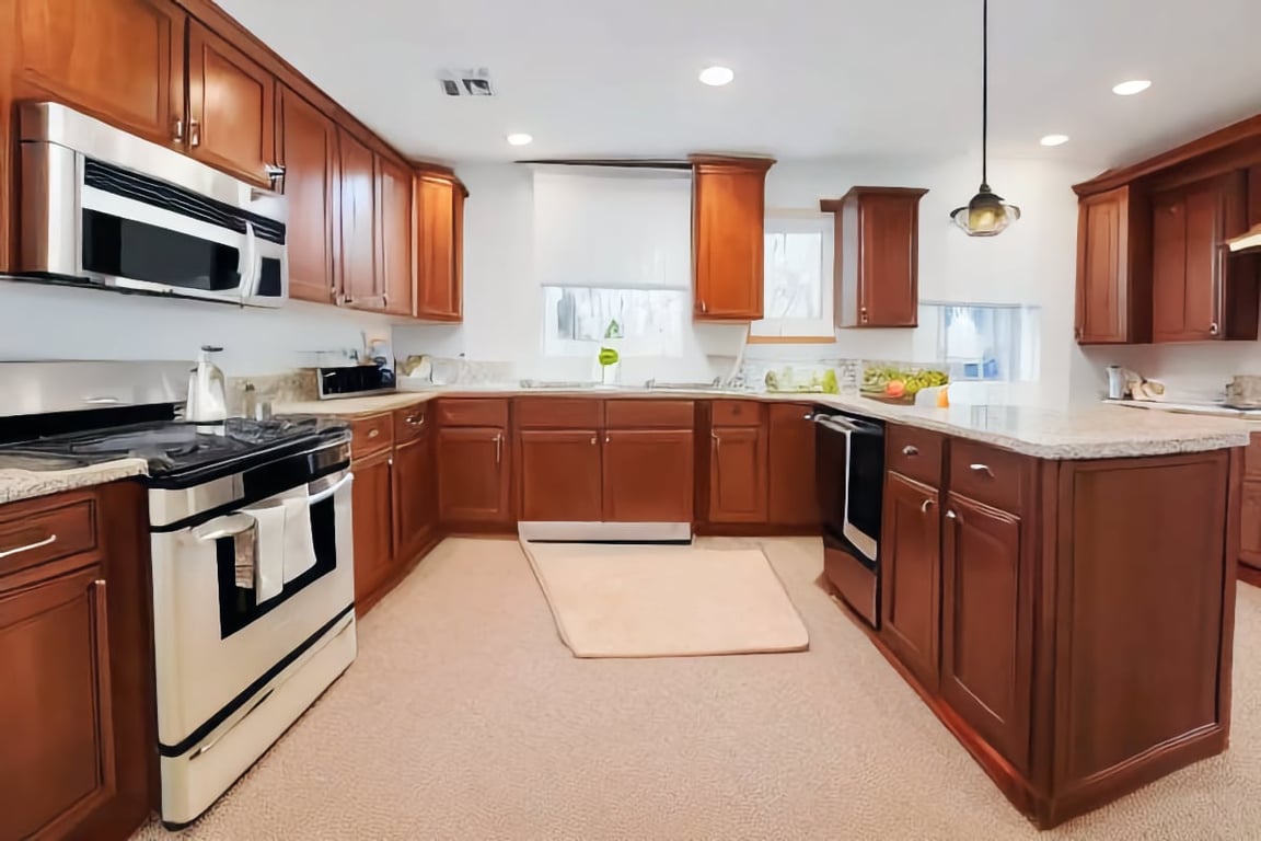 tips for putting carpet in the kitchen