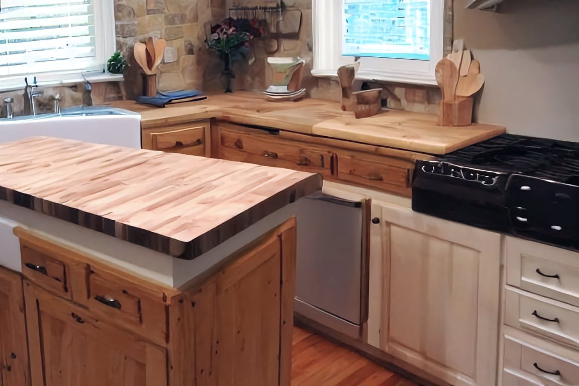 How to Refinish Butcher Block Countertops [The Right Way] — Dream Homes
