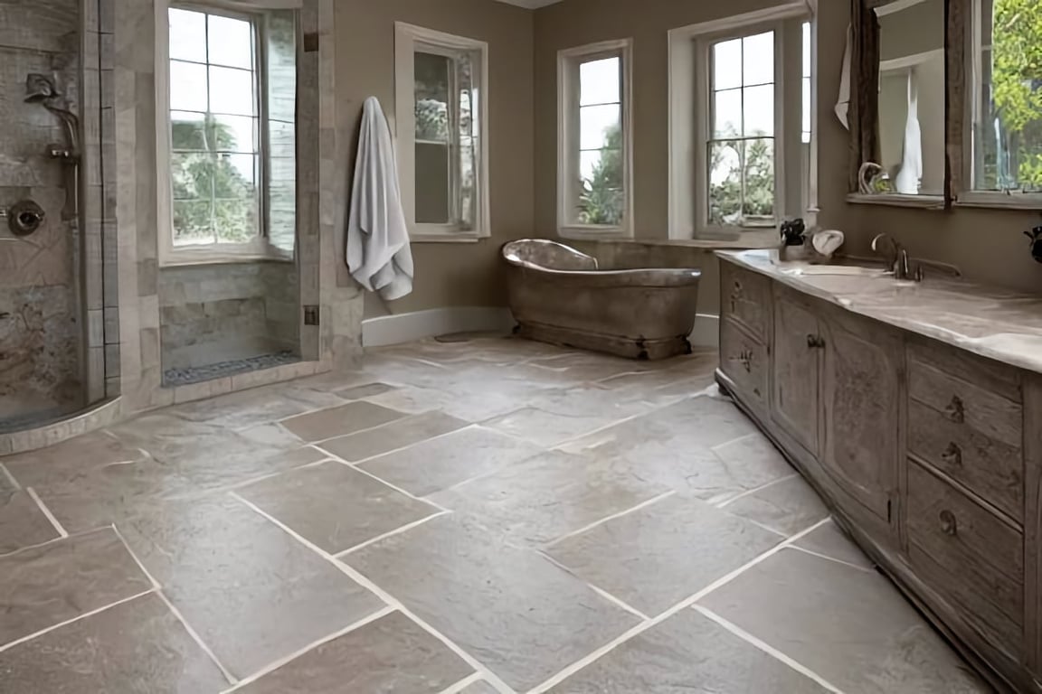 The [Best] Bathroom Flooring Materials — Dream Homes & Gardens
