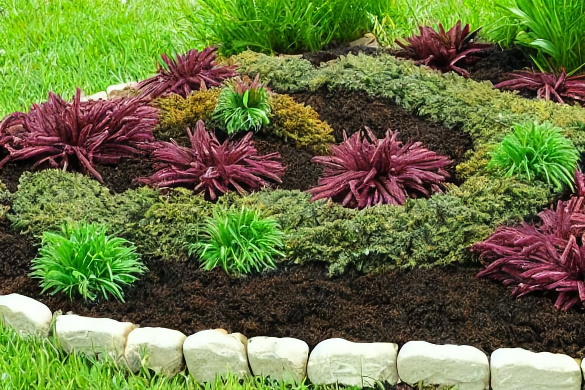 How can you apply pine straw mulch