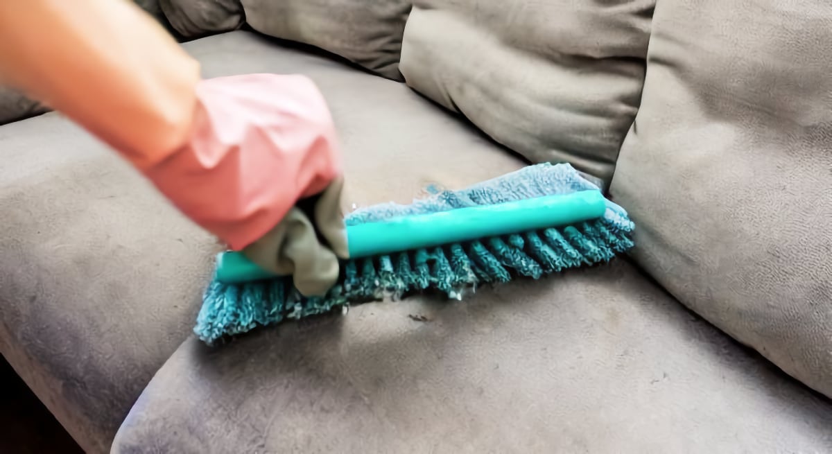 Cleaning methods for upholstery