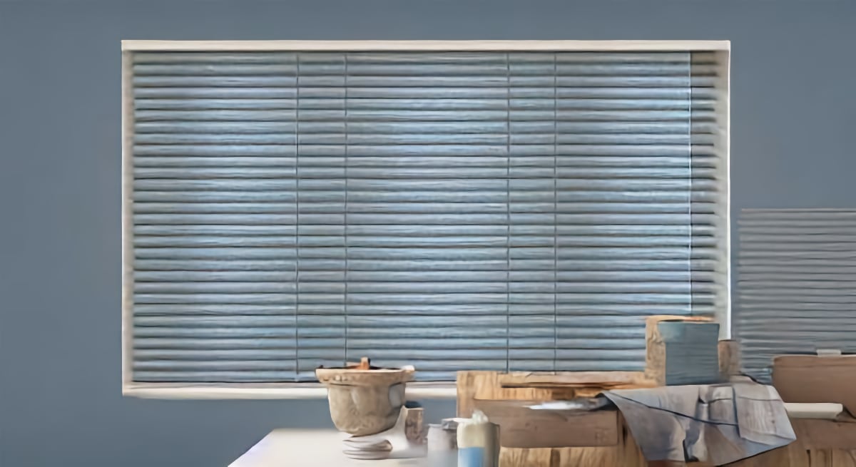 Light Blue Blinds