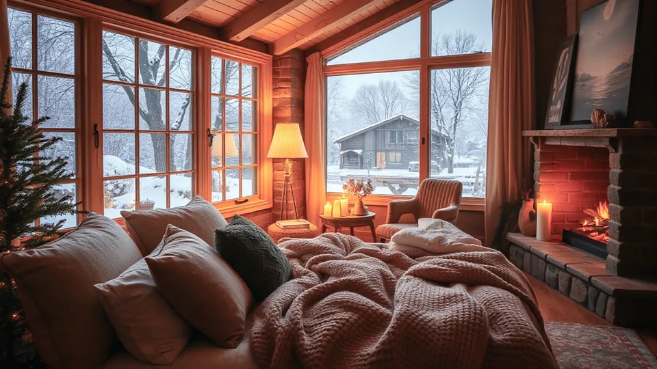 Seasonal Cozy Bedroom Decor
