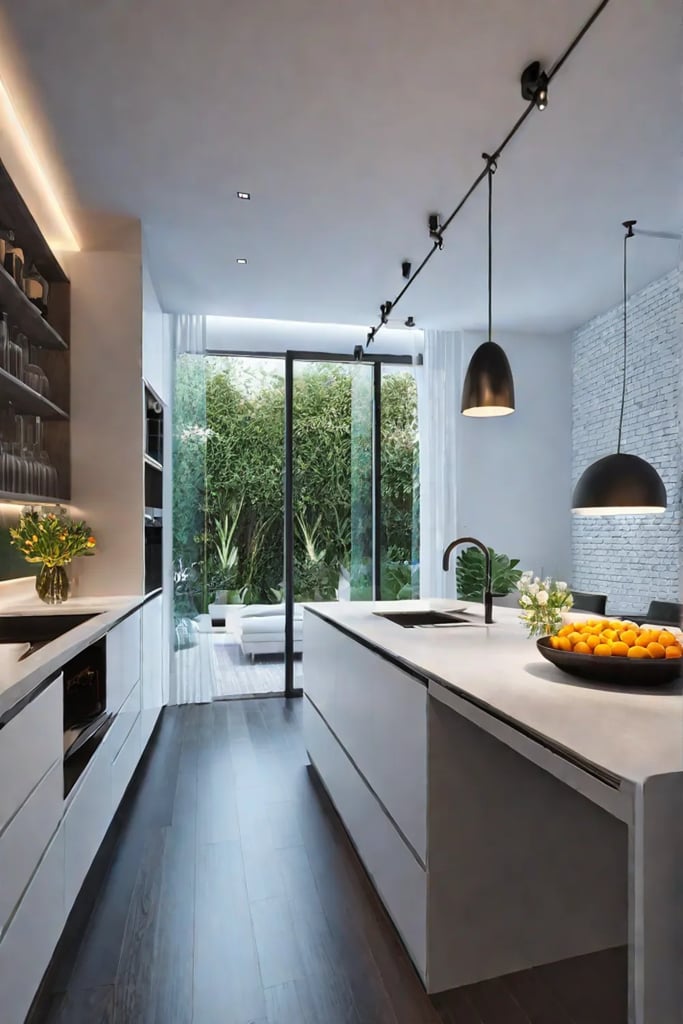 bright kitchen