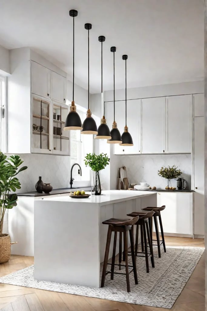 bright minimalist kitchen design