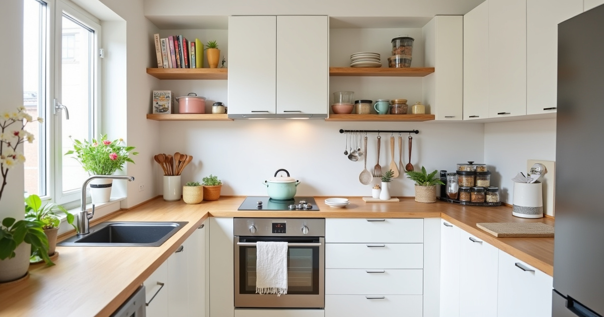 22 Genius Apartment Kitchen Ideas to Maximize Space & Style