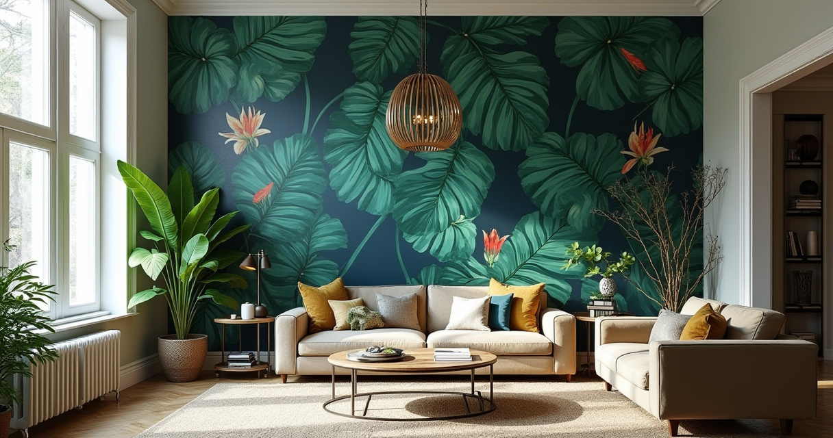 20 Breathtaking Living Room Wallpaper Ideas That Transform Ordinary Spaces