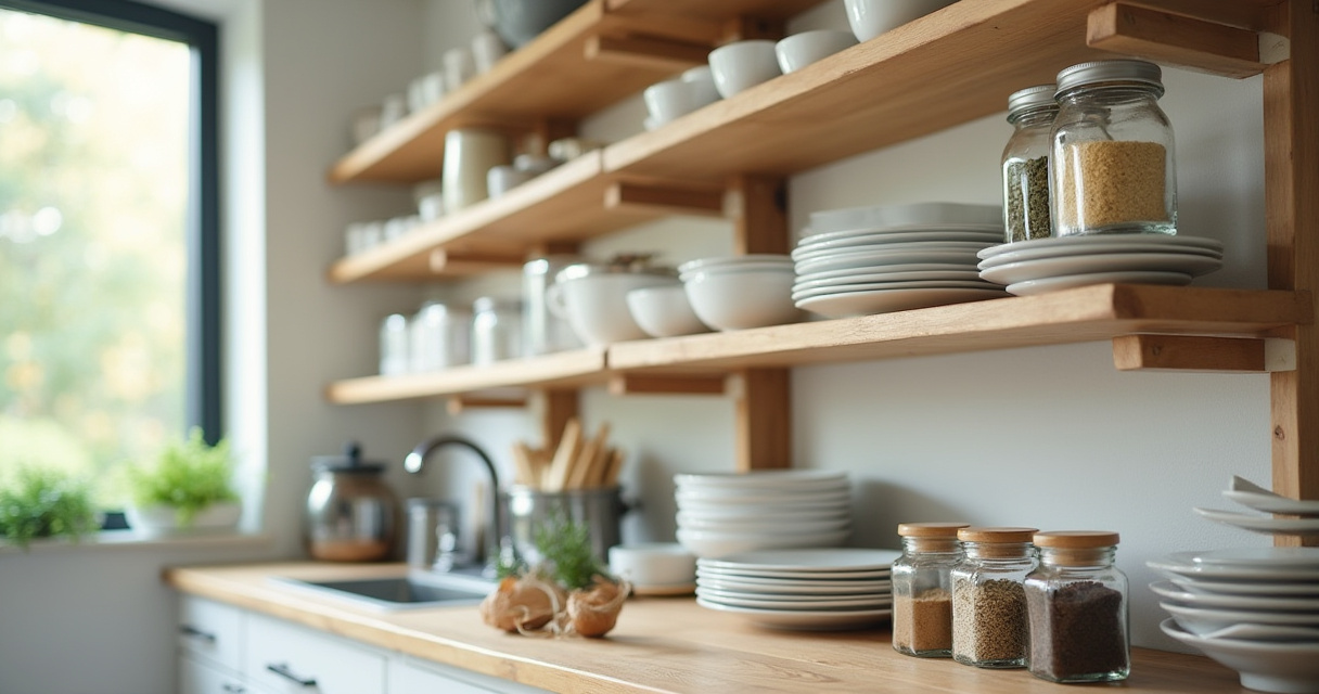 21 Brilliant Kitchen Shelves Decor Ideas to Create a Living, Productive Space