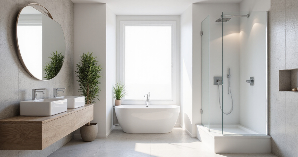 Your Guide to 21 Modern Bathroom Ideas for a Tech Friendly Zen Space