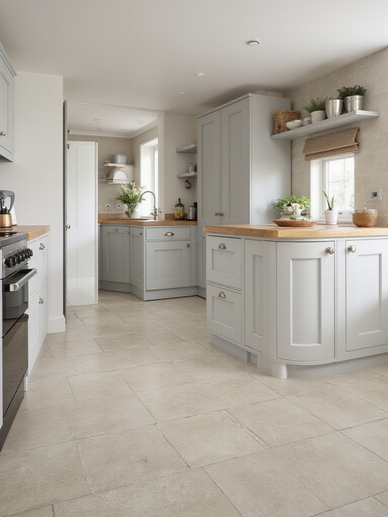 Create Modern Clean Lines Using Large Format Tiles Effectively for kitchen tile ideas