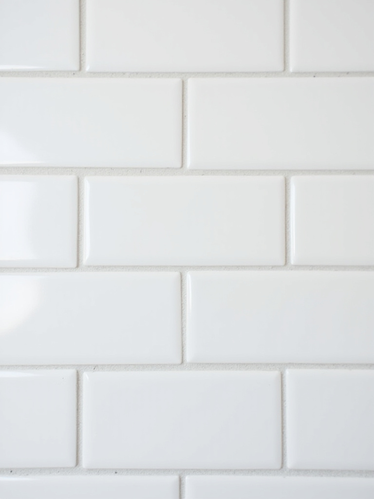 Close-up of clean, sealed modern bathroom tiles with pristine dark grey grout, showcasing excellent hygiene and enduring beauty through effective grout sealing and cleaning.