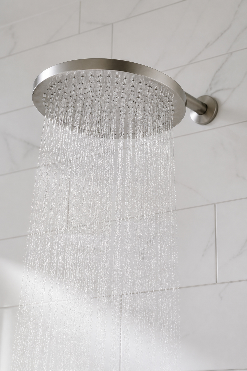 A $28-$40 stainless steel rainfall showerhead delivers 12 inches of even coverage — the daily experience upgrade with the best cost-per-satisfaction ratio in this entire list.
