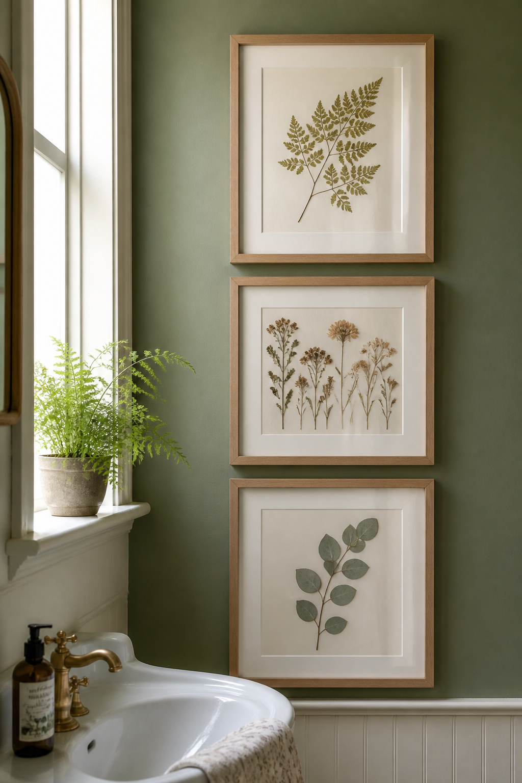 Archival framing with UV-protective acrylic and sealed backs — not hot glue and craft tape — is what separates pressed botanical art that lasts from art that fades.