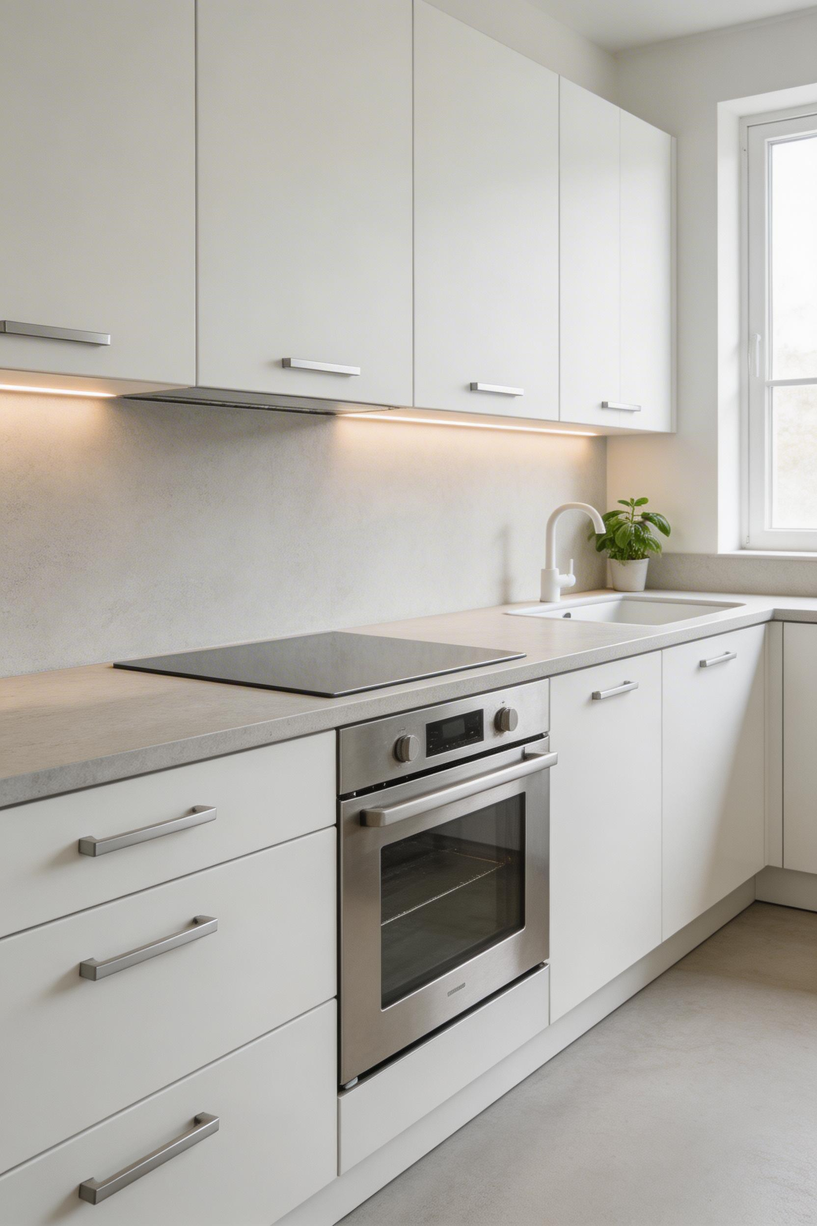 Dekton countertops are built for the kitchens that actually cook — the ultra-durable white cabinet countertop that handles direct heat, daily abuse, and ten years without sealing.