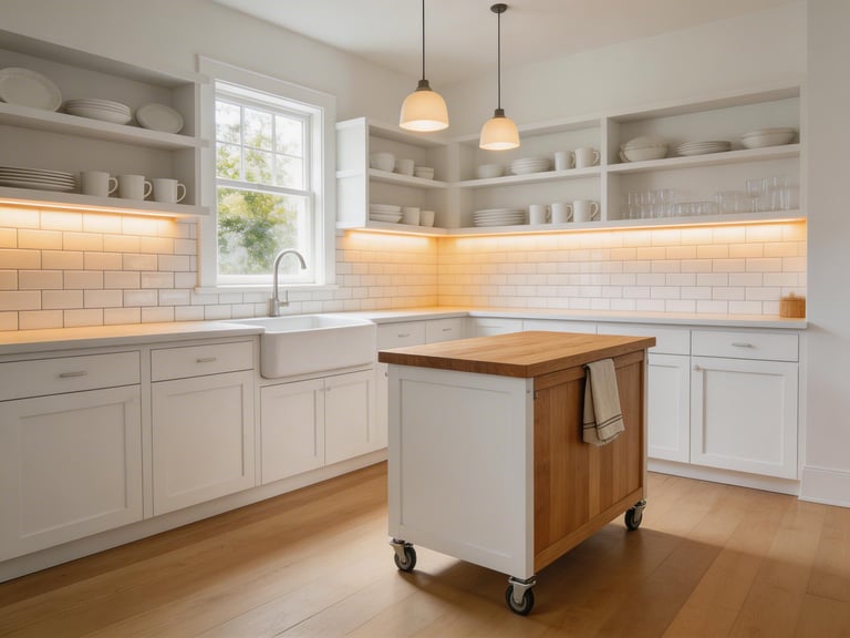 A small kitchen remodeling project done right creates a space that works harder and feels better than most large kitchens — this bright functional layout shows what is possible in a compact footprint.