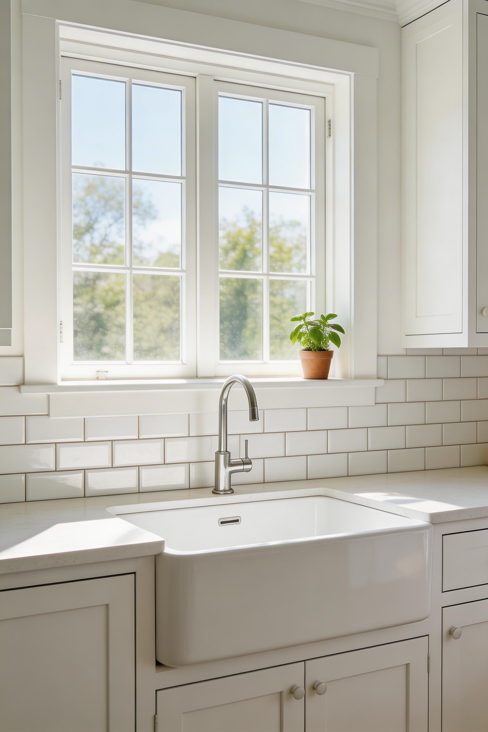 More natural light from an enlarged or new window above the sink transforms a small kitchen's daytime feel — and costs far less than most people expect.