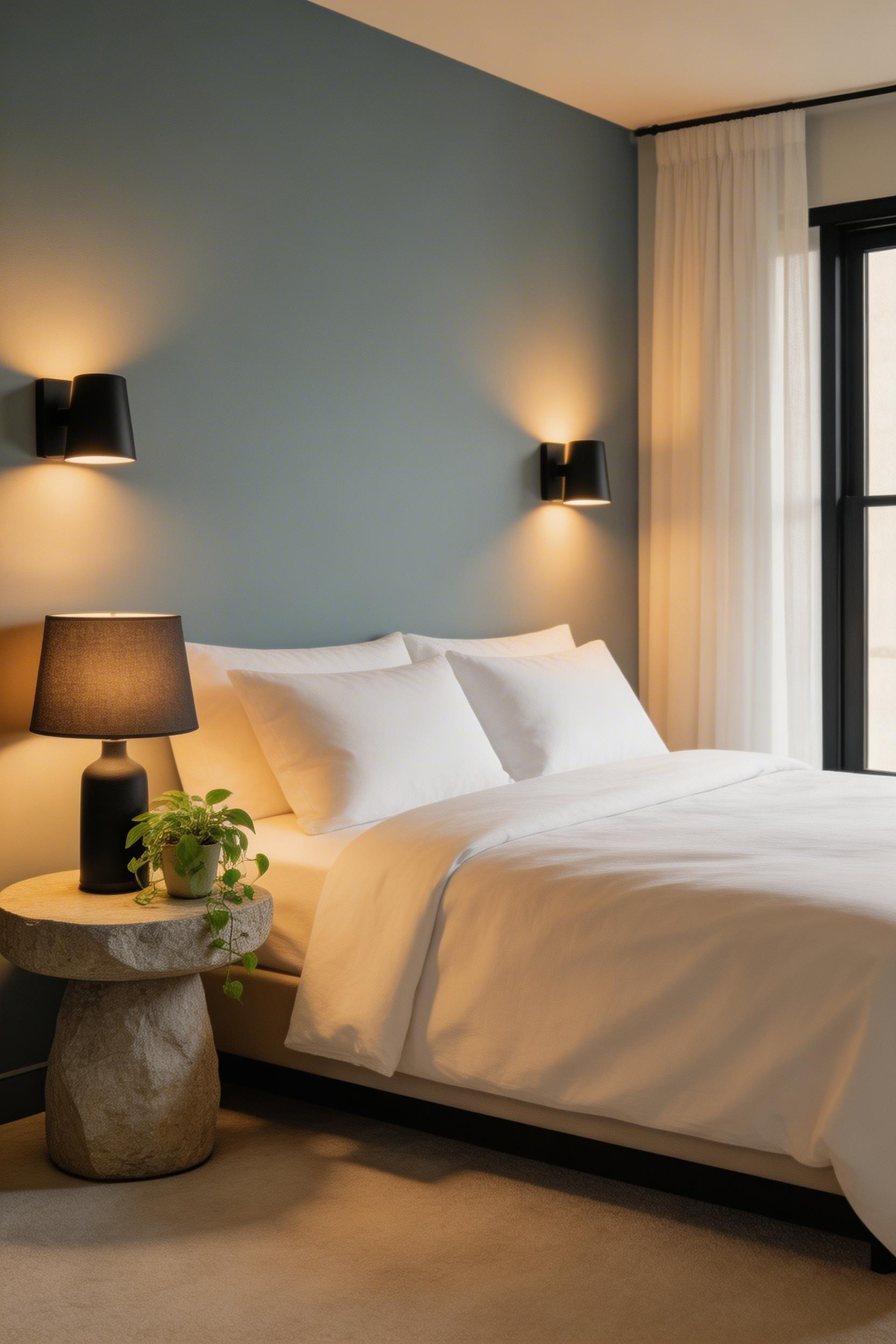 Slate blue combines calming blue wavelengths with grounding gray tones, creating a bedroom color that scores highest for perceived tranquility in hospitality design research.