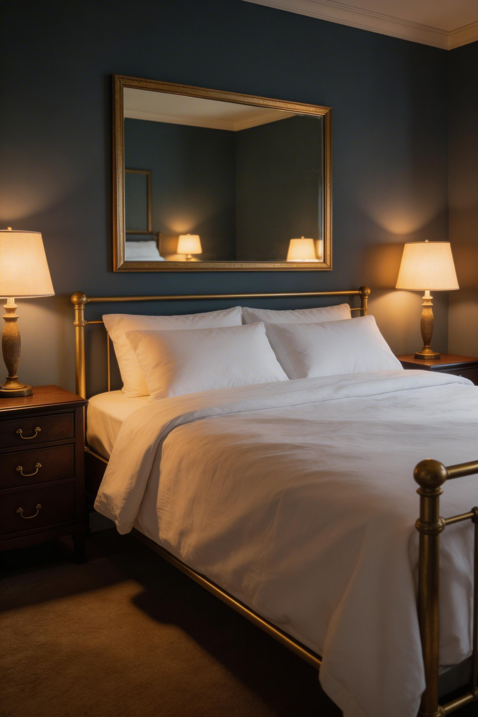 Charcoal blue-gray creates a refuge response — lowering the nervous system's arousal state — and makes bedrooms feel measurably quieter.