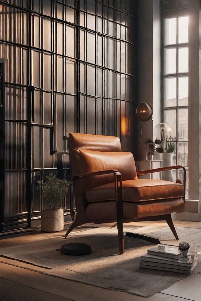 A textured knitted throw blanket casually draped over the back of a