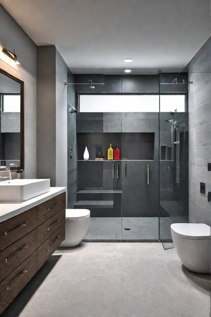 Bathroom remodel plan