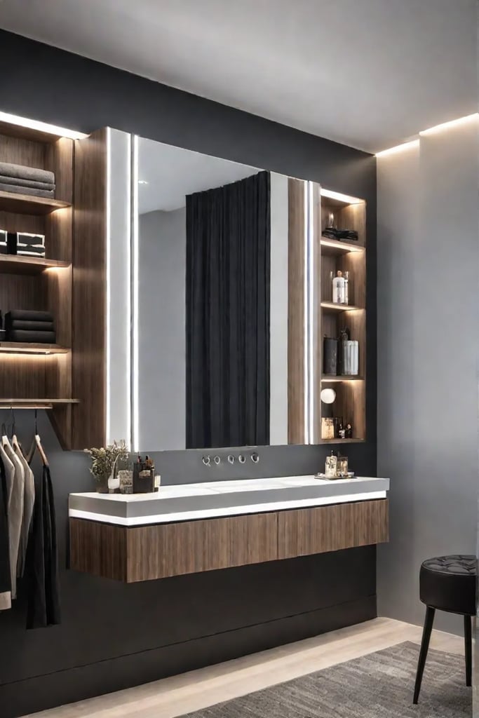 Bathroom storage solutions