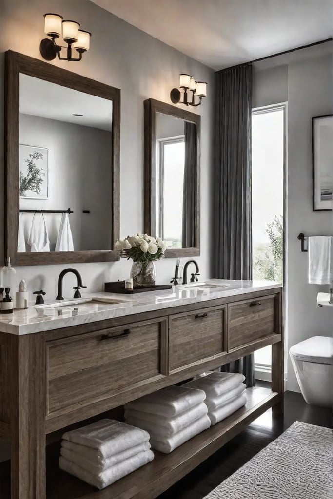 Bathroom with personal touches