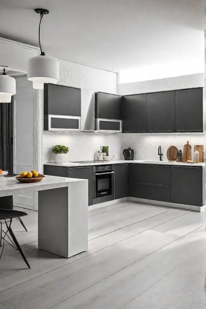 Accessible kitchen with universal design features