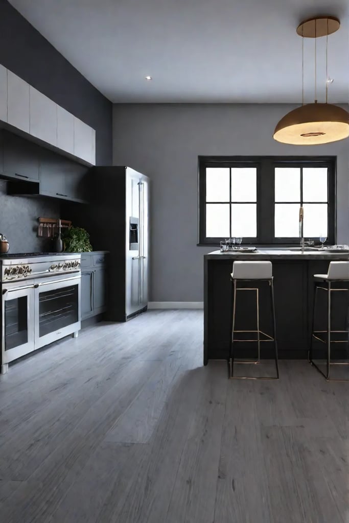Kitchen renovation with new appliances being installed