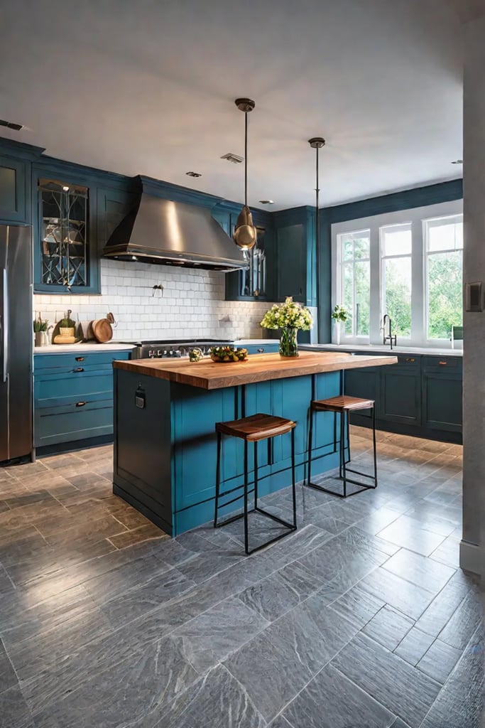 Clean and inviting kitchen showcasing the benefits of proper floor care
