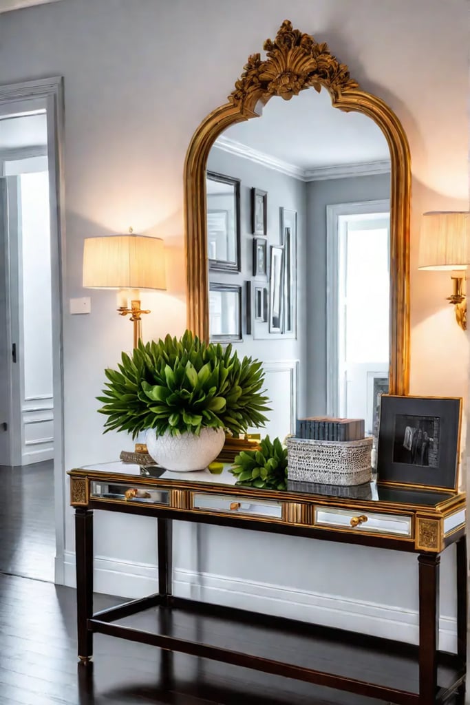 Consignment shopping decorating with preloved items