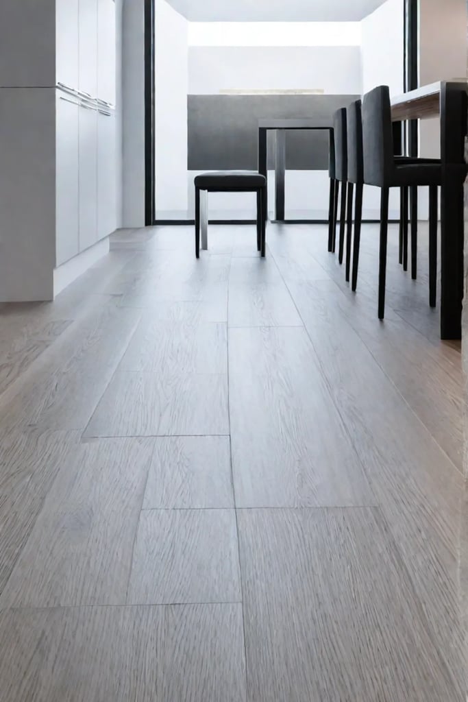 Ecofriendly kitchen floor longlasting performance