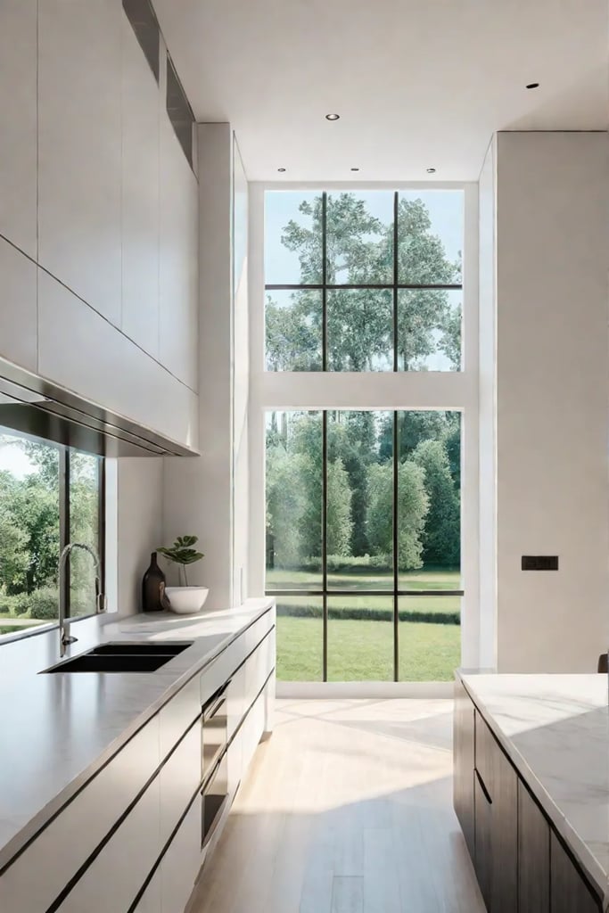 Small kitchen with natural light