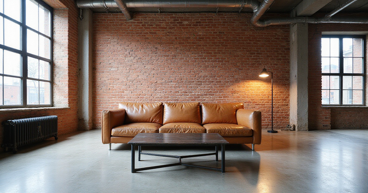 24 Industrial Living Room Designs That Break the Mold