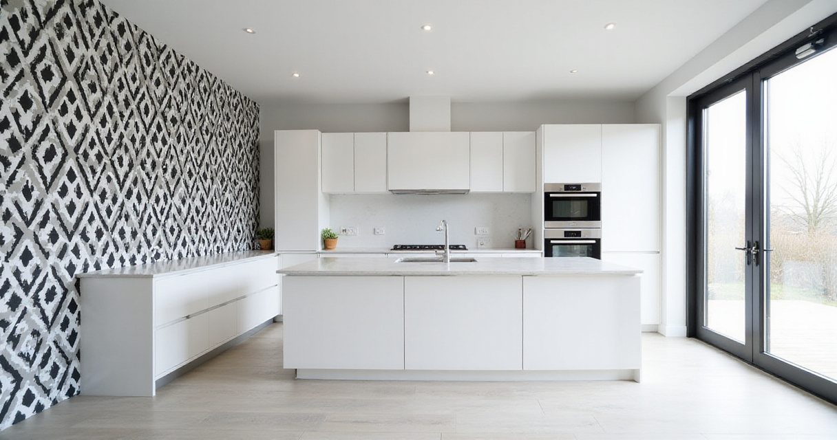 24 Kitchen Wallpaper Inspiration Ideas That Transform Cooking Spaces