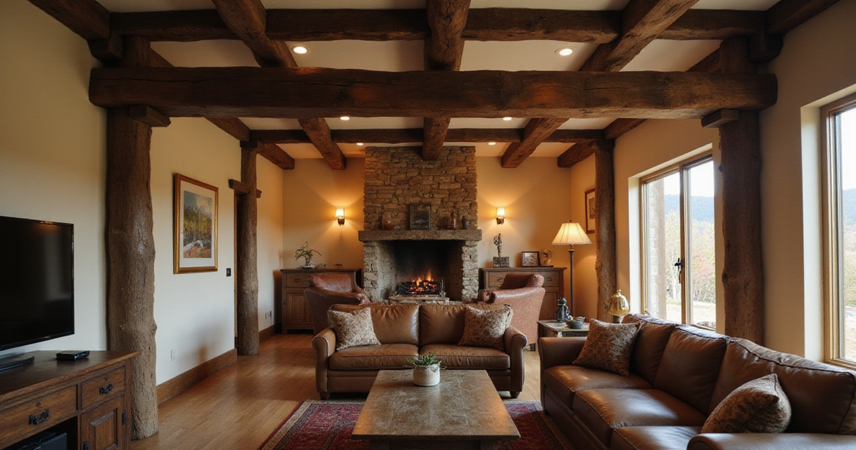 23 Sophisticated Rustic Living Room Ideas That Embrace Nature