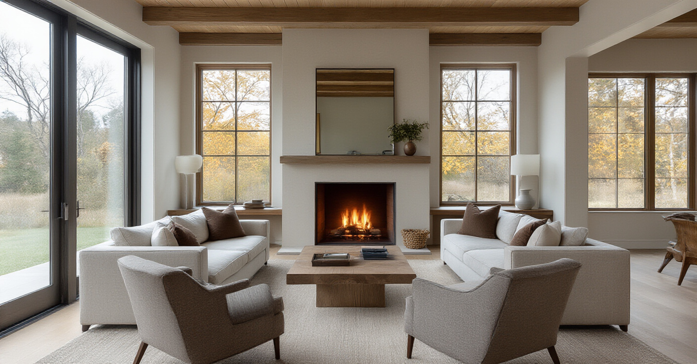 The Definitive Guide to 21 Living Room Layouts with a Fireplace
