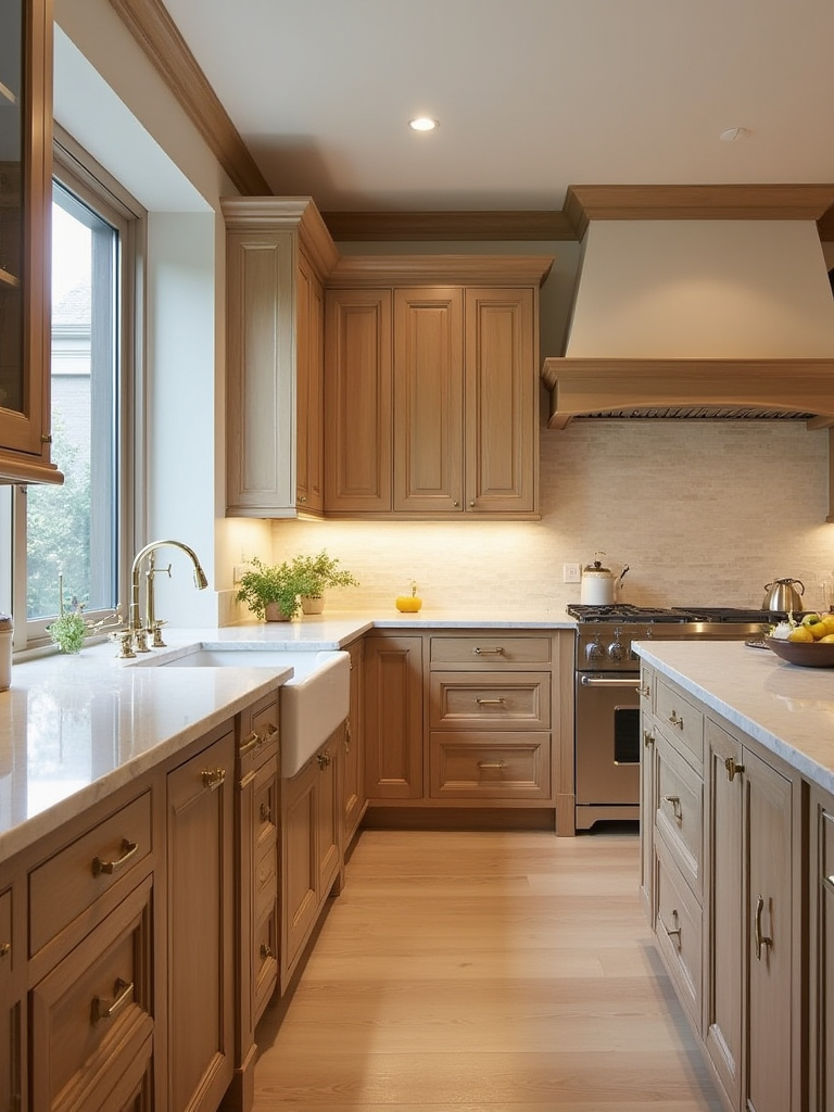 Portrait view of traditional kitchen cabinetry styles with Shaker, Inset, and Raised-Panel doors