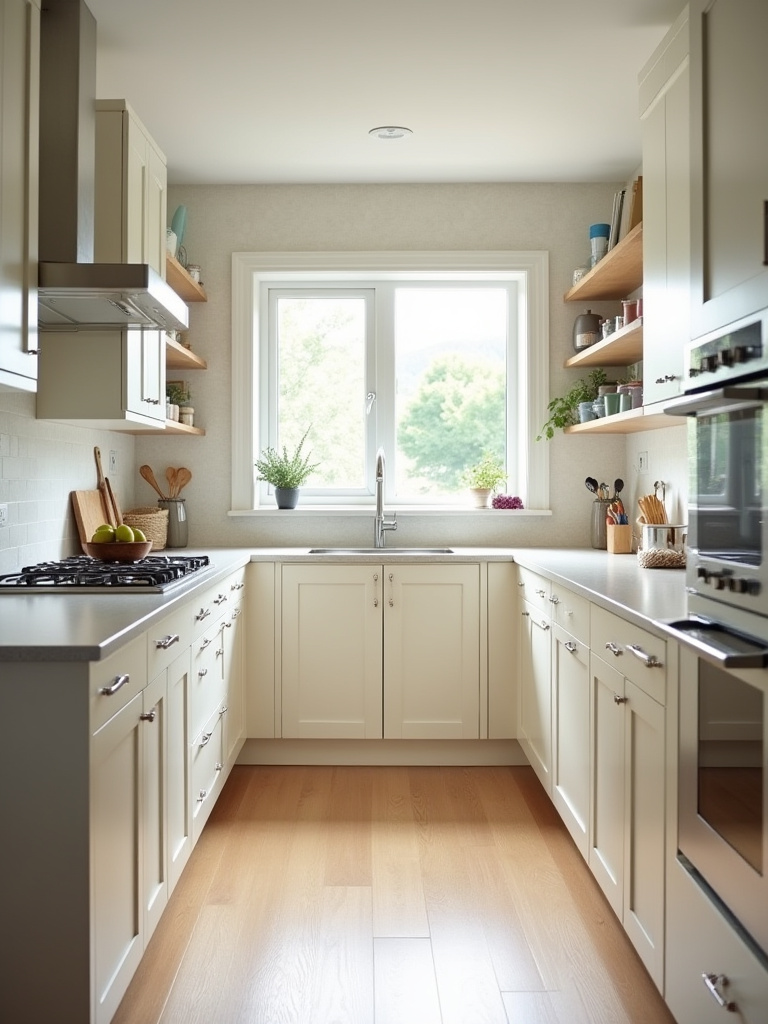 A split image of kitchen cabinets, contrasting a DIY painted finish with subtle brush marks on one side and a perfectly smooth, professional spray-painted finish on the other side, without people.
