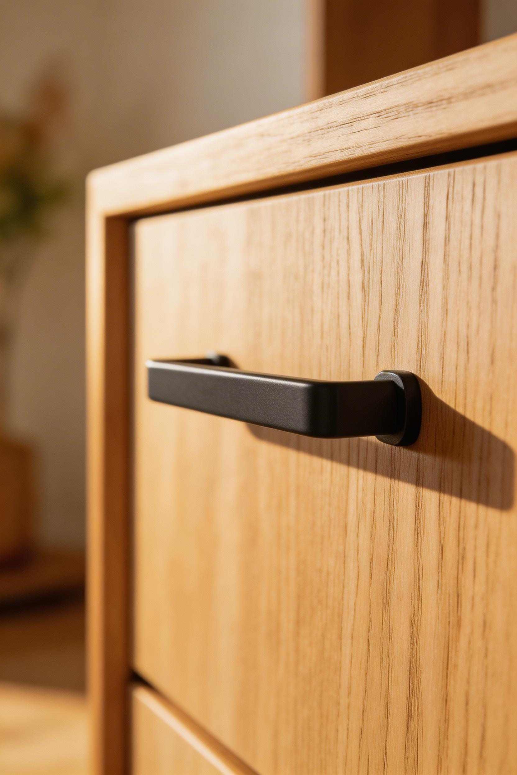 Swapping dated knobs for matte black or brushed brass bar pulls is the fastest hardware upgrade to modernize dining room furniture — the cost is minimal and the visual shift is immediate.