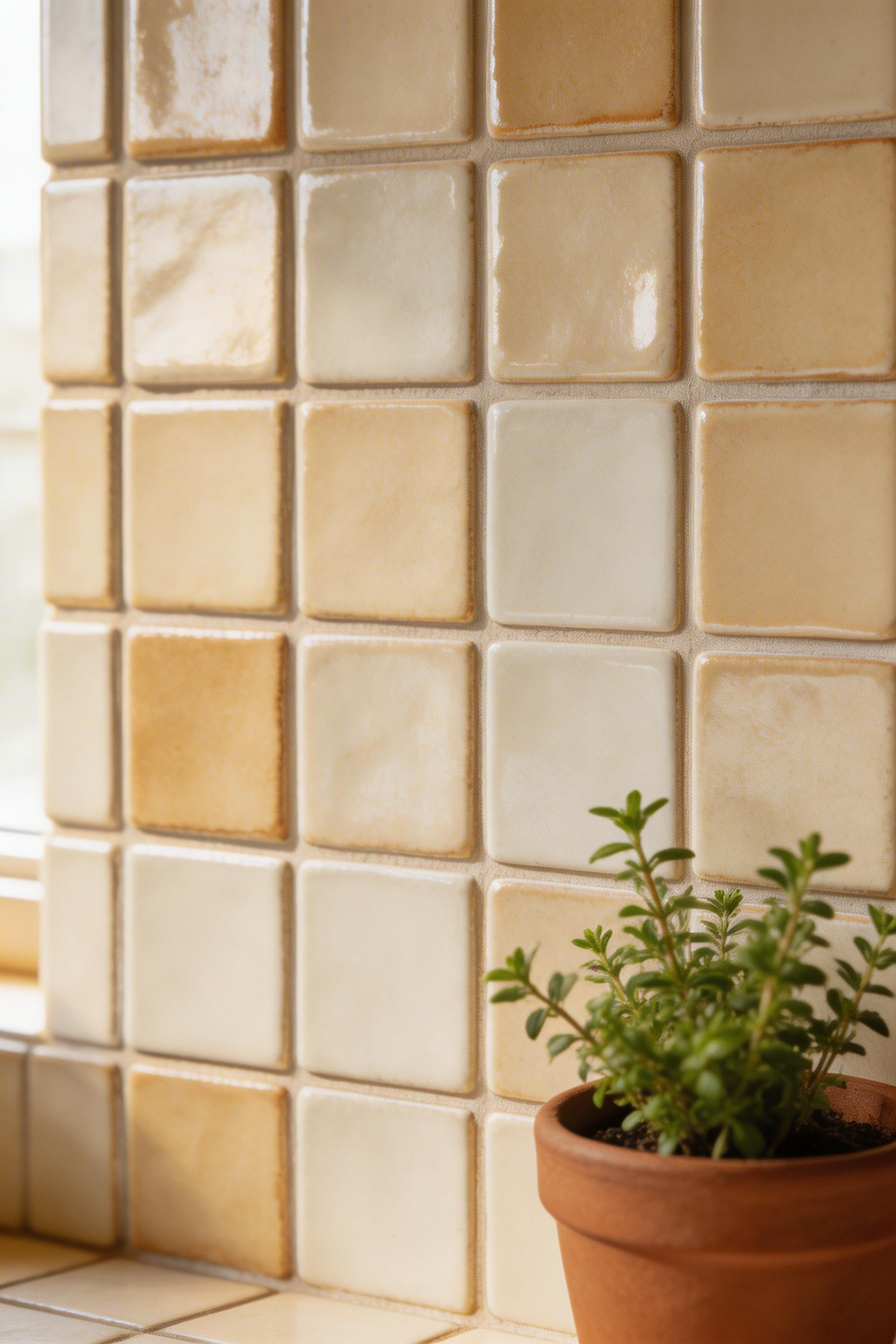 Handmade zellige tiles bring depth and warmth to a kitchen backsplash — each tile catches light differently, making the surface come alive through the day as light conditions change. This is one of the kitchen decoration ideas with the longest visual payoff per dollar spent.