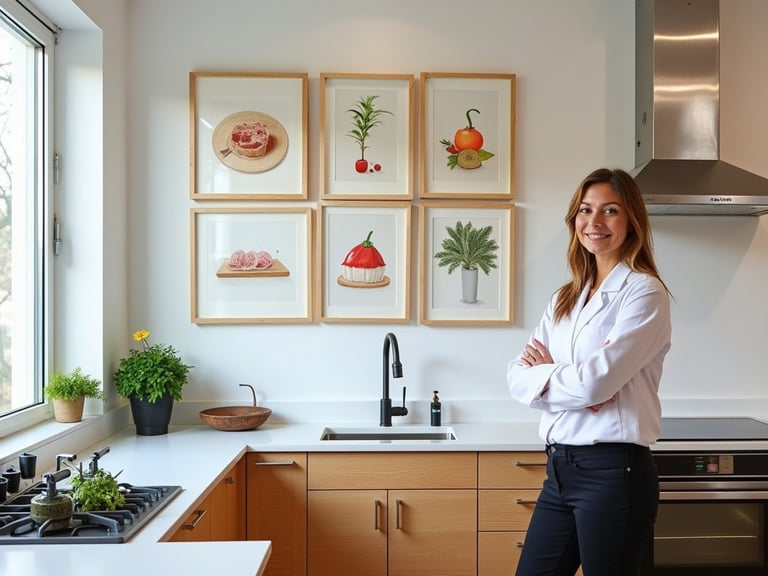 19 Creative Ideas for Kitchen Wall Decorating