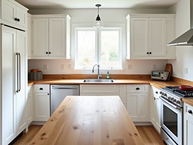 19 Stunning Kitchen Countertops With White Cabinets
