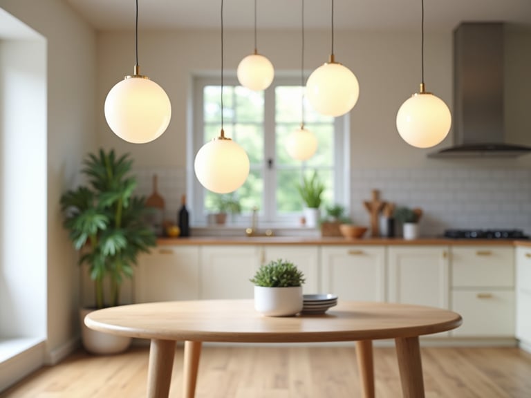 20 Brilliant Ideas for Kitchen Table Lighting