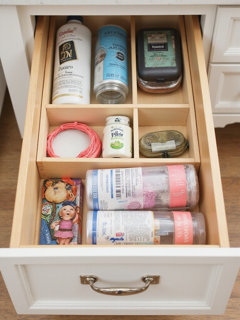 Organize with Drawer Dividers
